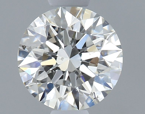 0.5 carat G-SI1 Excellent cut Natūralus Round Deimantas (1)