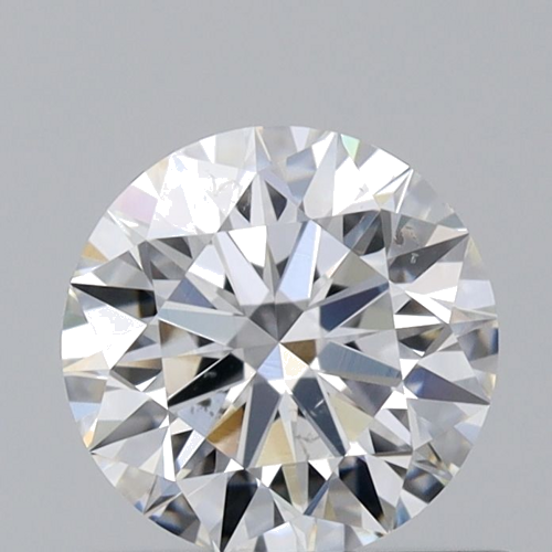 0.51 carat F-SI1 Excellent cut Natūralus Round Deimantas (1)