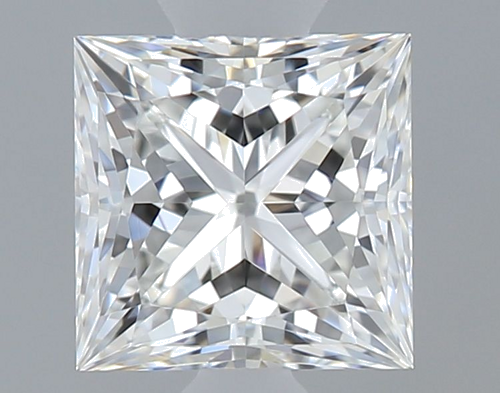 0.52 carat G-VVS1 Natūralus Princess Deimantas (1)