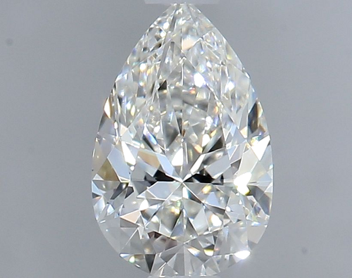 0.5 carat F-VS1 Natūralus Pear Deimantas (1)