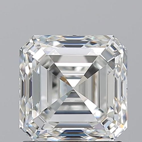1.7 carat H-VS1 Natūralus Asscher Deimantas (1)