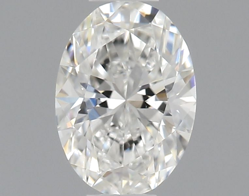 0.4 carat F-VVS2 Natūralus Oval Deimantas (1)