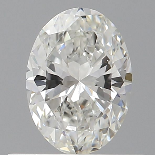 0.52 carat G-VVS2 Natūralus Oval Deimantas (1)