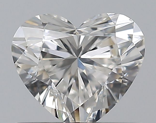 0.49 carat G-SI1 Natūralus Heart Deimantas (1)