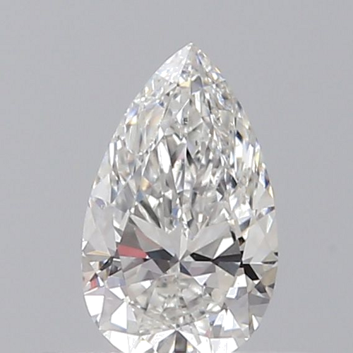 0.31 carat F-SI1 Natūralus Pear Deimantas (1)