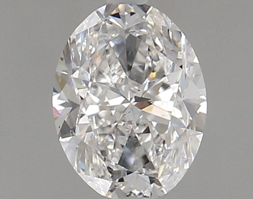 1.0 carat E-SI1 Natūralus Oval Deimantas (1)