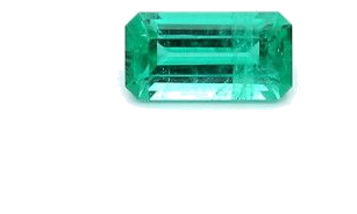 0.54 carat GREEN STEP cut Octagonal Smaragdas (1)