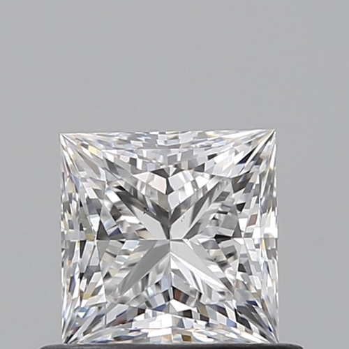 0.7 carat F-SI1 Natūralus Princess Deimantas (1)
