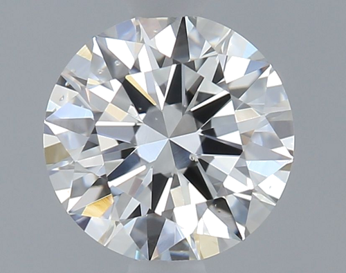 0.52 carat G-SI1 Excellent cut Natūralus Round Deimantas (1)