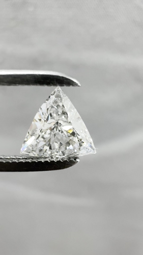 0.5 carat G-SI1 Natūralus Triangular Deimantas (1)