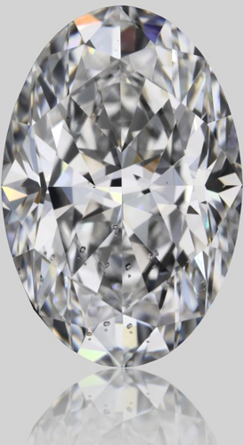 1.52 carat D-SI2 Natūralus Oval Deimantas (1)
