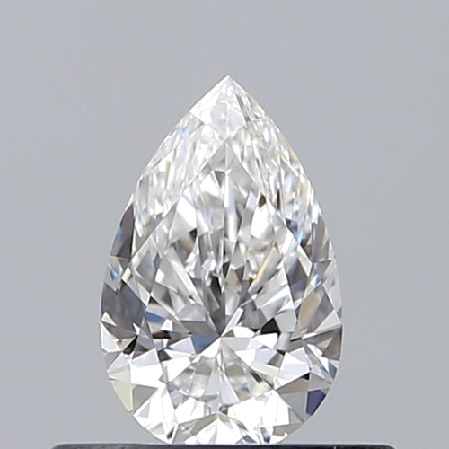 0.38 carat E-VS1 Natūralus Pear Deimantas (1)