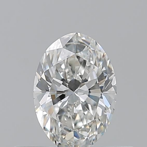 0.41 carat G-VVS2 Natūralus Oval Deimantas (1)
