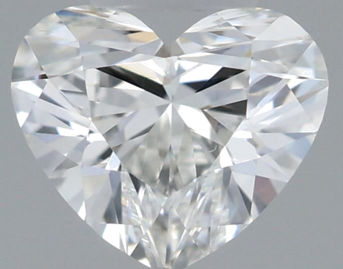 0.51 carat G-VVS2 Natūralus Heart Deimantas (1)