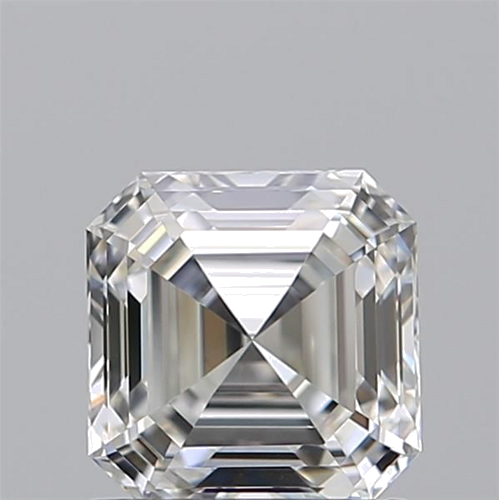 1.01 carat G-VVS1 Natūralus Asscher Deimantas (1)