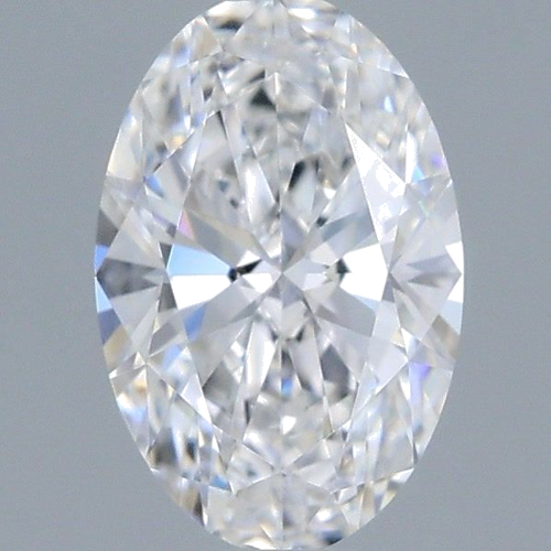 0.53 carat D-VVS1 Natūralus Oval Deimantas (1)