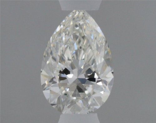0.34 carat H-VVS2 Natūralus Pear Deimantas (1)