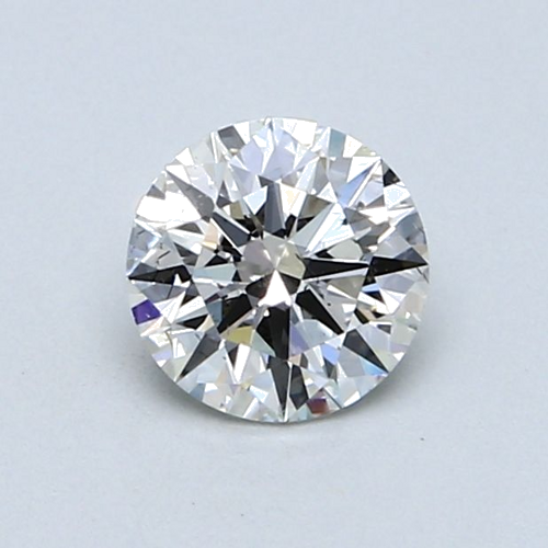 0.72 carat G-SI1 Excellent cut Natūralus Round Deimantas (1)