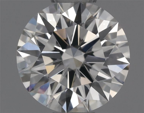 0.42 carat H-VVS1 Excellent cut Natūralus Round Deimantas (1)