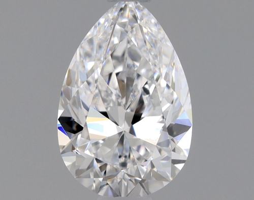 0.51 carat D-VVS1 Natūralus Pear Deimantas (1)