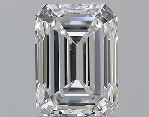 1.51 carat F-VS2 Natūralus Emerald Deimantas (1)