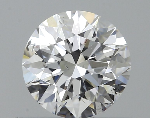 0.5 carat D-SI2 Excellent cut Natūralus Round Deimantas (1)