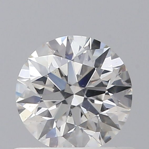 0.53 carat F-SI1 Excellent cut Natūralus Round Deimantas (1)