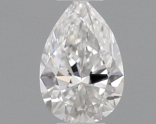 0.23 carat E-VVS2 Natūralus Pear Deimantas (1)