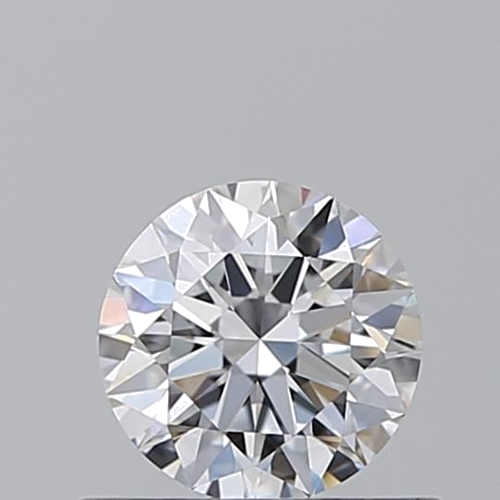 0.54 carat D-VVS2 Excellent cut Natūralus Round Deimantas (1)