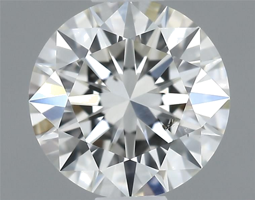 0.42 carat H-SI2 Excellent cut Natūralus Round Deimantas (1)