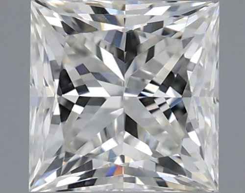 0.62 carat I-VVS2 Natūralus Princess Deimantas (1)