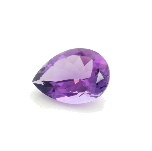 9.93 carat PURPLE Pear Amethyst (1)