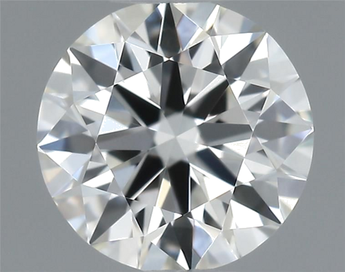 0.32 carat I-VVS1 Excellent cut Natūralus Round Deimantas (1)