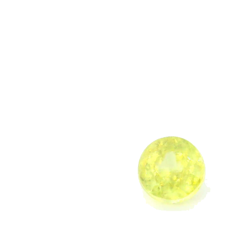 0.63 carat YELLOW Round Sphene (1)