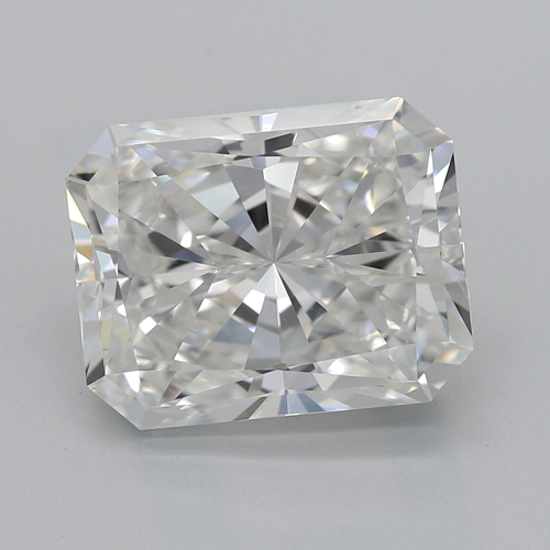 4.02 carat H-VS2 Natūralus Radiant Deimantas (1)