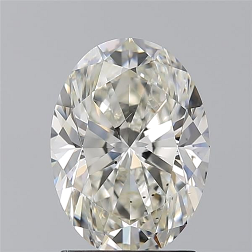 2.01 carat J-SI2 Natūralus Oval Deimantas (1)