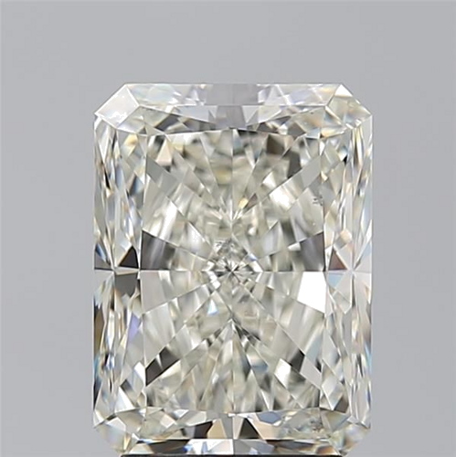 3.53 carat J-VS2 Natūralus Radiant Deimantas (1)