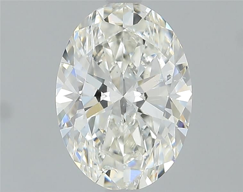 1.01 carat I-SI2 Natūralus Oval Deimantas (1)