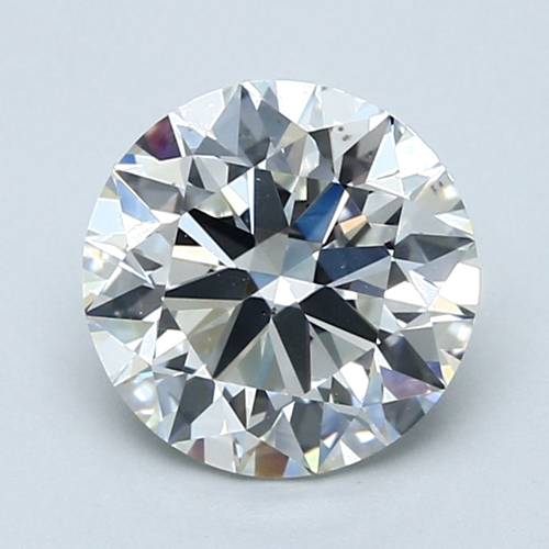 2.5 carat I-SI1 Excellent cut Natūralus Round Deimantas (1)