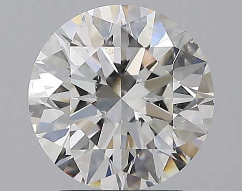 2.5 carat I-SI2 Excellent cut Natūralus Round Deimantas (1)