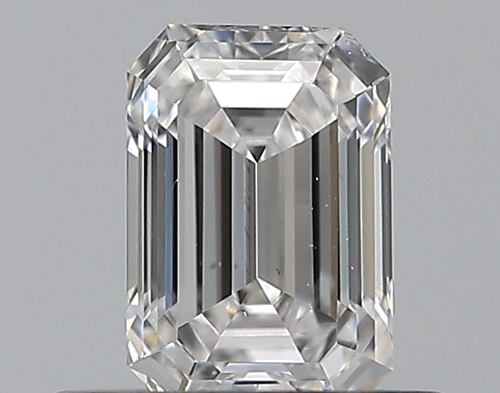 0.4 carat D-SI2 Natūralus Emerald Deimantas (1)