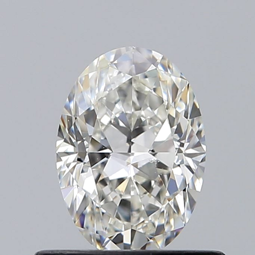 0.6 carat G-VS1 Natūralus Oval Deimantas (1)
