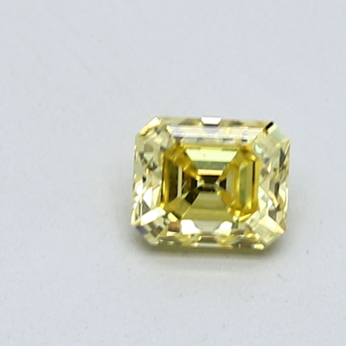 0.52 carat Fancy Vivid Yellow-IF Natūralus Emerald Deimantas (1)