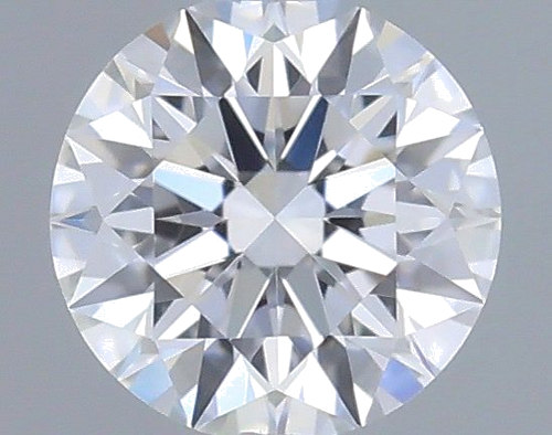 0.18 carat D-VVS1 Excellent cut Natūralus Round Deimantas (1)