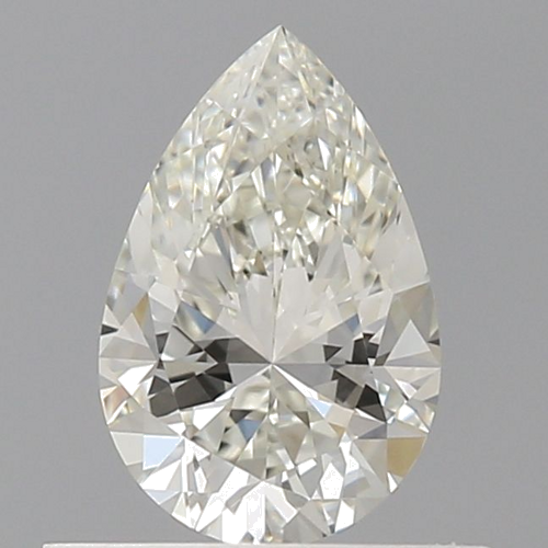 0.5 carat J-VVS1 Natūralus Pear Deimantas (1)