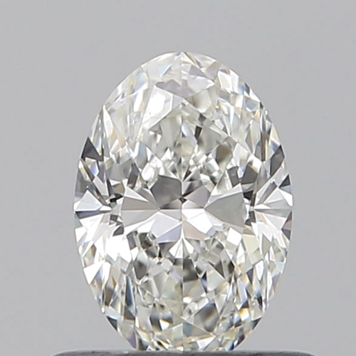 0.5 carat H-VVS2 Natūralus Oval Deimantas (1)