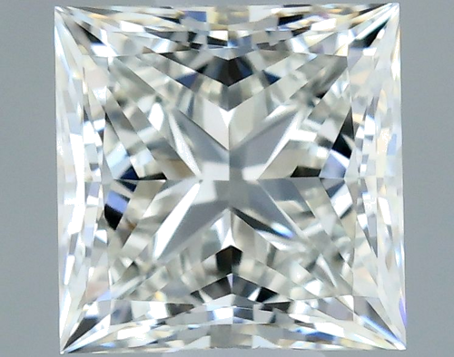 0.5 carat I-VVS1 Natūralus Princess Deimantas (1)