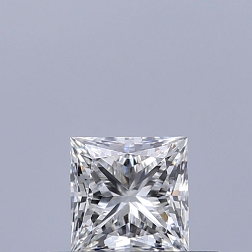0.37 carat F-VVS1 Natūralus Princess Deimantas (1)