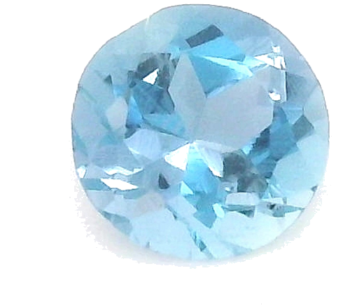 0.22 carat BLUE Round Aquamarine (1)
