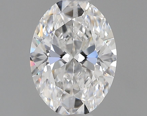 0.6 carat E-SI1 Natūralus Oval Deimantas (1)